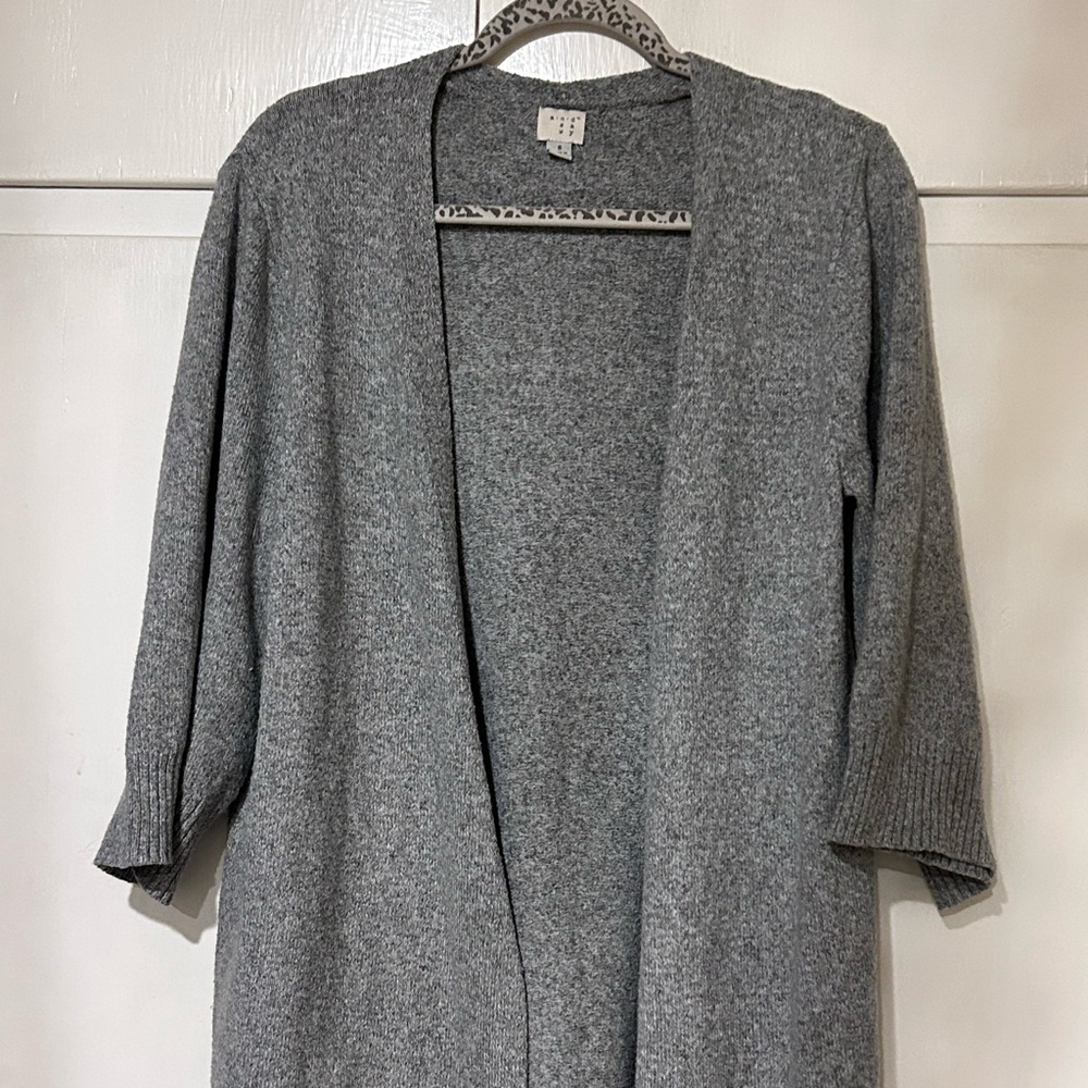 A New Day Gray Cardigan S
